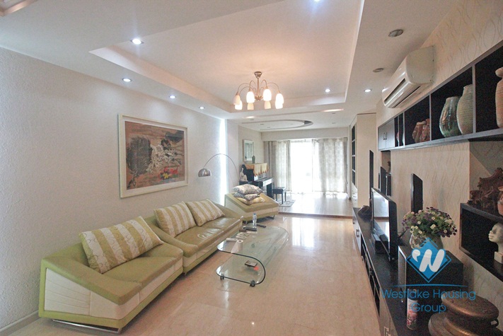Spacious apartment for rent in P Tower, Ciputra, Hanoi
